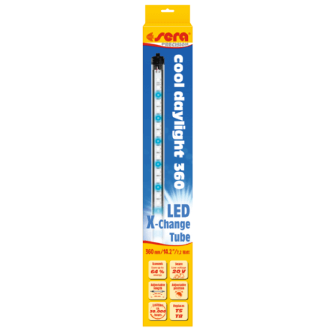 Sera Led x-change tube cool daylight 7,2W 360mm Sera Led x-change tube cool daylight 7,2W 360mm