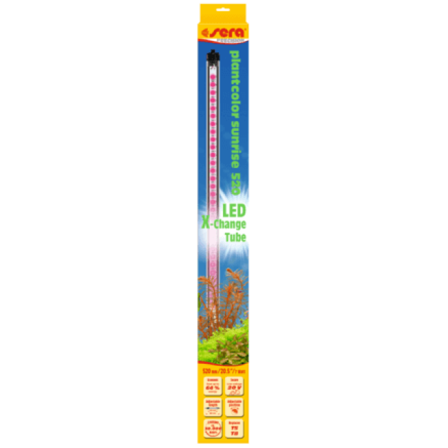 Sera Led x-change tube plantcolor sunrise 7W 520mm