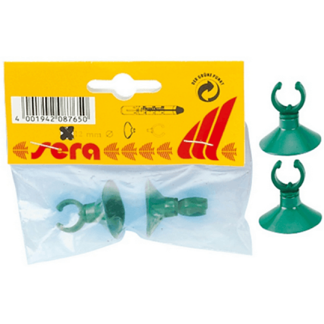 Sera sucker holders 2 pcs.12mm,βεντούζες Sera sucker holders 2 pcs.12mm,βεντούζες