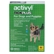 ACTIVYL TICK PLUS ΤΟΥ DOG 4 ΠΙΠΕΤΕΣ ACTIVYL TICK PLUS ΤΟΥ DOG 4 ΠΙΠΕΤΕΣ