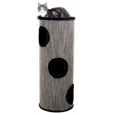 Trixie νυχοδρόμιο amodo cat tower 100cm μαύρο Trixie νυχοδρόμιο amodo cat tower 100cm μαύρο