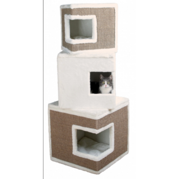 Trixie νυχοδρόμιο lilo cat tower 123cm άσπρο Trixie νυχοδρόμιο lilo cat tower 123cm άσπρο