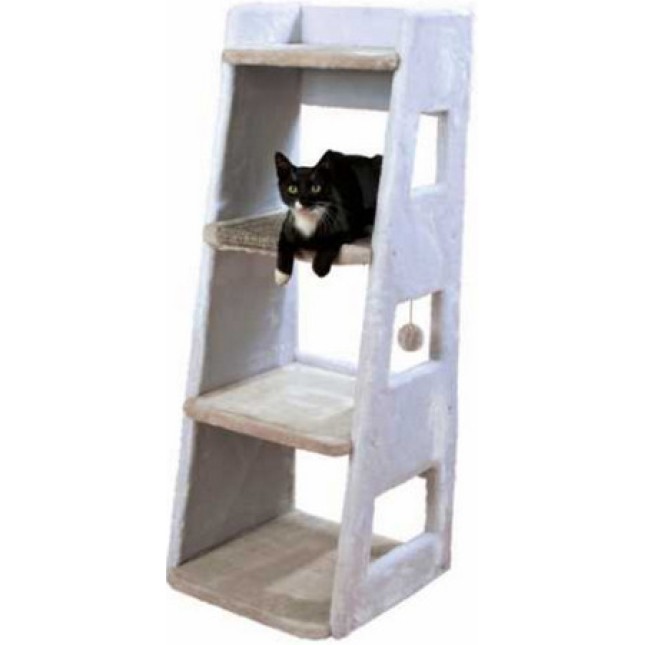 Trixie νυχοδρόμιο luis cat tower 116cm άσπρο Trixie νυχοδρόμιο luis cat tower 116cm άσπρο