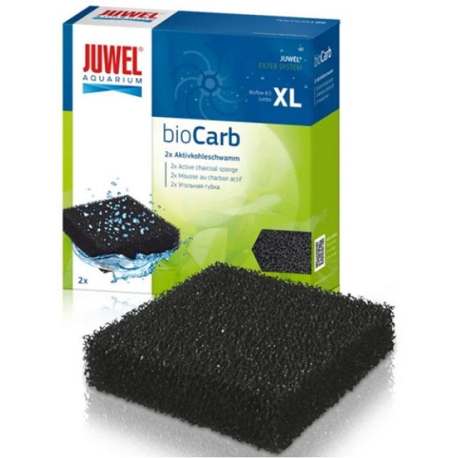 Juwel Σφουγγάρι ενεργού άνθρακα BioCarb xlarge 15 x 15 x 2,5cm Juwel Σφουγγάρι ενεργού άνθρακα BioCarb xlarge 15 x 15 x 2,5cm
