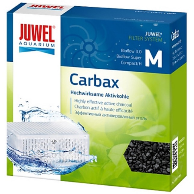 Juwel Carbax ενεργός άνθρακας M 9,5 x 9,5 x 4,5cm Juwel Carbax ενεργός άνθρακας M 9,5 x 9,5 x 4,5cm