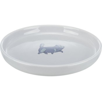 Trixie Γκρι κεραμικό πιάτο ρηχό και φαρδύ 0.6L/23cm Trixie Γκρι κεραμικό πιάτο ρηχό και φαρδύ 0.6L/23cm