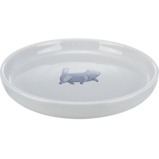 Trixie Γκρι κεραμικό πιάτο ρηχό και φαρδύ 0.6L/23cm Trixie Γκρι κεραμικό πιάτο ρηχό και φαρδύ 0.6L/23cm
