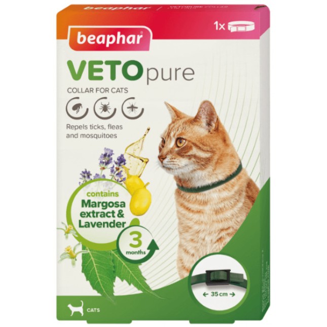 Beaphar Αντιπαρασιτικό περιλαίμιο bio band cat Beaphar Αντιπαρασιτικό περιλαίμιο bio band cat