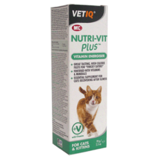 Vet IQ nutri-vit plus cat συμπλήρωμα διατροφής 70gr