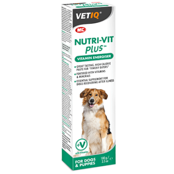 Vet IQ Nutri-vit plus dog συμπλήρωμα διατροφής 100gr