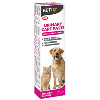 Vet IQ urinary care paste cat-dog συμπλήρωμα διατροφής 100gr Vet IQ urinary care paste cat-dog συμπλήρωμα διατροφής 100gr