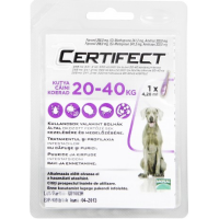 MERIAL CERTIFECT DOG 20-40kg L 1 PIPETA