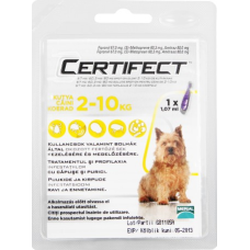 MERIAL CERTIFECT DOG 2-10kg S 1 PIPETA MERIAL CERTIFECT DOG 2-10kg S 1 PIPETA