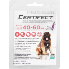 MERIAL CERTIFECT DOG 40-60kg XL 1 PIPETA