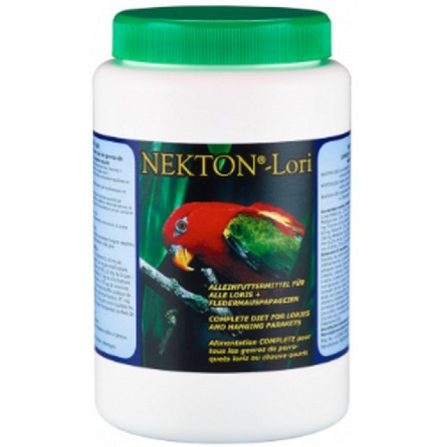 Nekton-LORI Πλήρης τροφής  για παπαγάλους που τροφοδοτούνται σε μεγάλο βαθμό φυσικά υγρά τρόφιμα