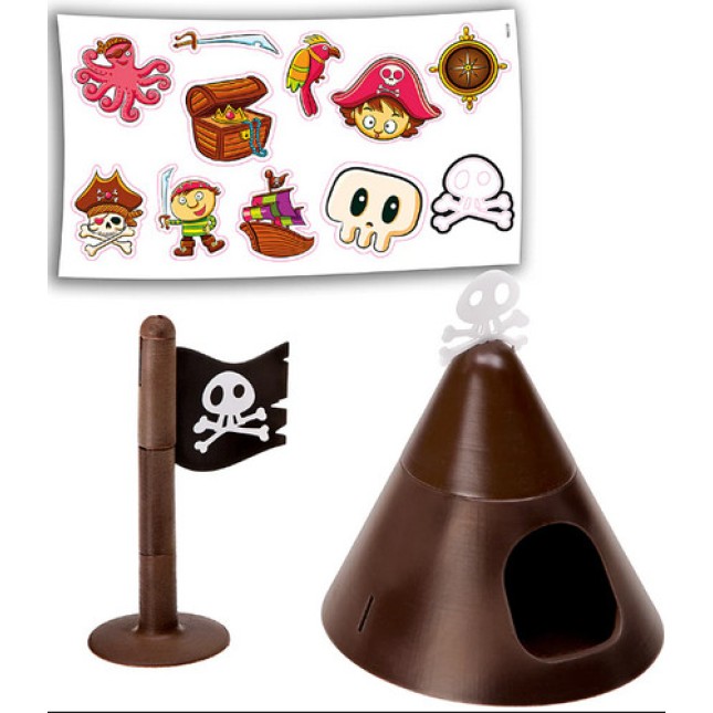 Ferplast κλουβί criceti 9 pirates black 46x29,5x23cm Ferplast κλουβί criceti 9 pirates black 46x29,5x23cm