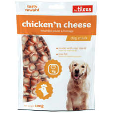 Les filous κοτόπουλο & τυρί 100gr Les filous κοτόπουλο & τυρί 100gr