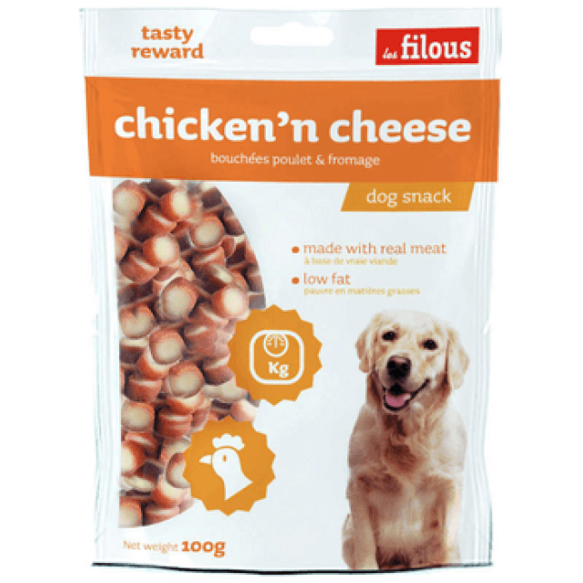 Les filous κοτόπουλο & τυρί 100gr