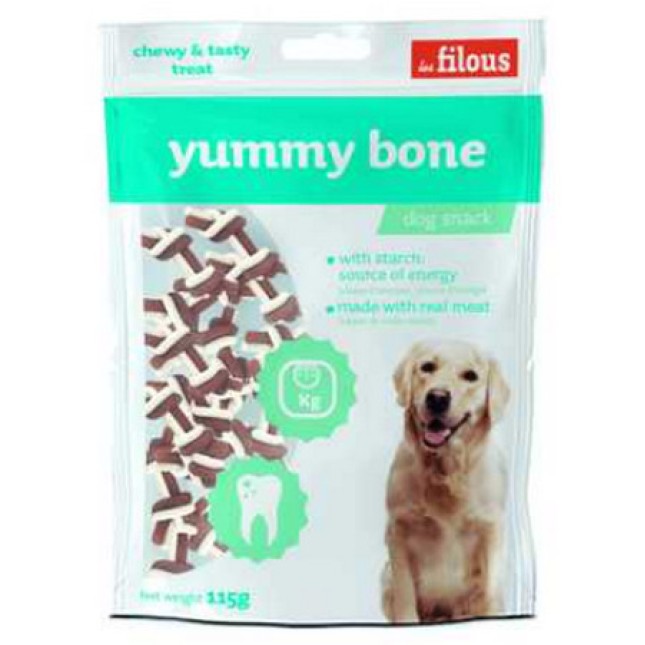 Les filous yummy κόκκαλα με ασβέστιο και άμυλο για ενέργεια και υγιή δόντια και κόκκαλα Les filous yummy κόκκαλα με ασβέστιο και άμυλο για ενέργεια και υγιή δόντια και κόκκαλα