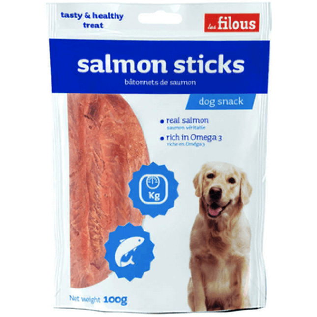 Les filous stick σολωμού πλούσιο σε ωμέγα 3 Les filous stick σολωμού πλούσιο σε ωμέγα 3