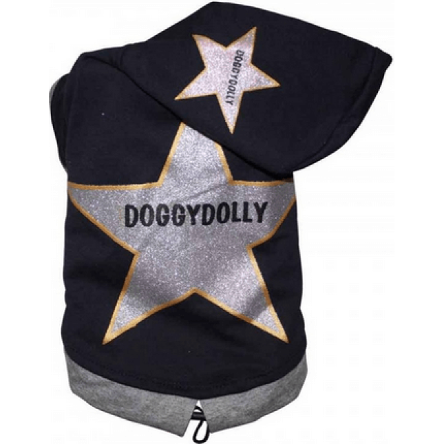 Doggy Dolly φούτερ με κουκούλα W203 μπλε
