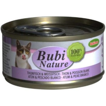 Bubimex Bubi Nature κονσέρβα γάτας με τόνο & λευκό ψάρι χωρίς βαφές και συντηρητικά 70gr Bubimex Bubi Nature κονσέρβα γάτας με τόνο & λευκό ψάρι χωρίς βαφές και συντηρητικά 70gr