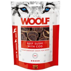Woolf Sushi βοδινού και ψαριού για σκύλους 100gr Woolf Sushi βοδινού και ψαριού για σκύλους 100gr
