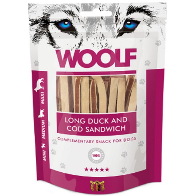 Woolf Σάντουιτς με Πάπια και Μπακαλιάρο 100gr Woolf Σάντουιτς με Πάπια και Μπακαλιάρο 100gr