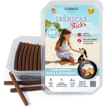 Mediterranean Ημίυγρα sticks Ibericas σε ταπεράκι για κουτάβια 350gr Mediterranean Ημίυγρα sticks Ibericas σε ταπεράκι για κουτάβια 350gr