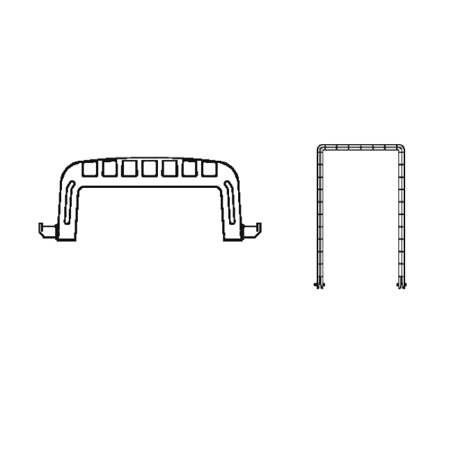 HANDLE & HANDLE BIG ATLAS 40 BLACK HANDLE & HANDLE BIG ATLAS 40 BLACK