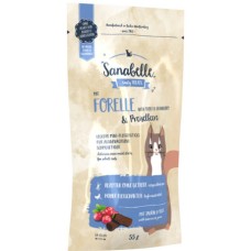 Bosch Snack Sanabelle Πέστροφα & Κράνμπερυ 55gr Bosch Snack Sanabelle Πέστροφα & Κράνμπερυ 55gr