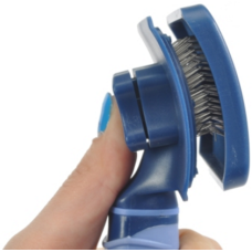 camon βούρτσα slicker self cleaning medium camon βούρτσα slicker self cleaning medium