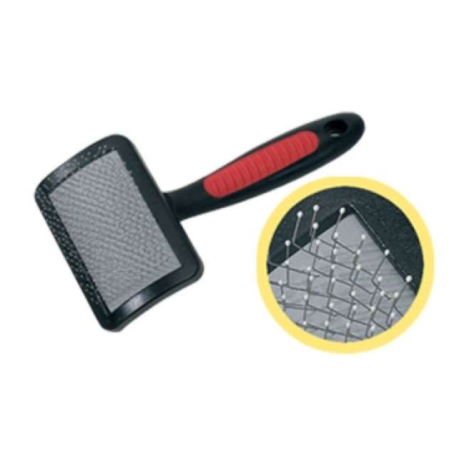 camon βούρτσα slicker brush w.steel pins- small camon βούρτσα slicker brush w.steel pins- small