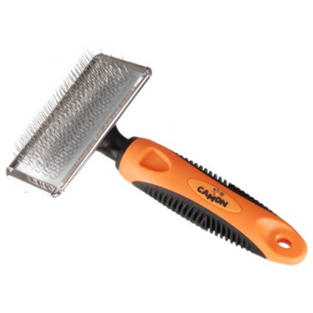 camon βούρτσα slicker brush (75x30mm)-md