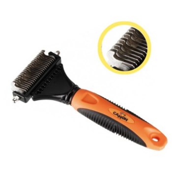 camon χτένα με ξυράφι dematting rake 12+11 blades camon χτένα με ξυράφι dematting rake 12+11 blades