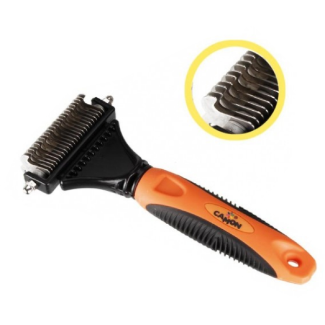 camon χτένα με ξυράφι dematting rake 12+11 blades camon χτένα με ξυράφι dematting rake 12+11 blades