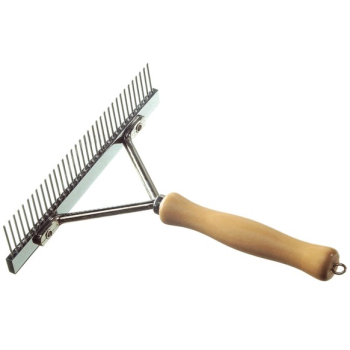 camon χτένα ξύλινο χέρι μονή 35 teeth rake camon χτένα ξύλινο χέρι μονή 35 teeth rake