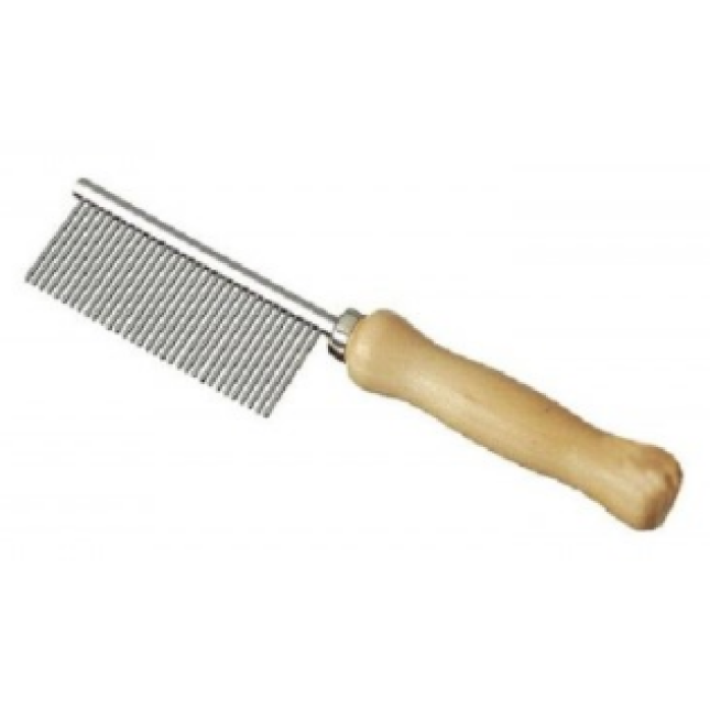 camon χτένα 32 teeth combο*wooden handle* camon χτένα 32 teeth combο*wooden handle*