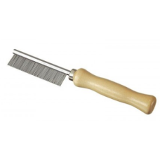 camon χτένα flea combο*wooden handle* camon χτένα flea combο*wooden handle*
