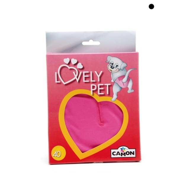 camon βρακάκι lovely pet ροζ size 1 25-30cm