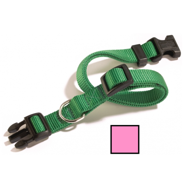 camon περιλαίμιο ιμάντας ροζ 12mmx20-25cm camon περιλαίμιο ιμάντας ροζ 12mmx20-25cm