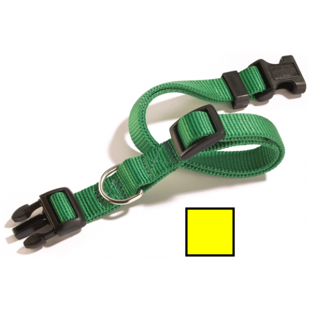 camon περιλαίμιο ιμάντα κίτρινο 15mmx25-30cm camon περιλαίμιο ιμάντα κίτρινο 15mmx25-30cm