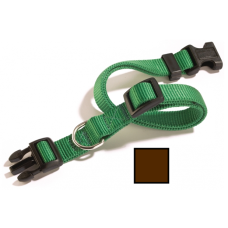 camon περιλαίμιο ιμάντα καφέ 15mmx25-30cm camon περιλαίμιο ιμάντα καφέ 15mmx25-30cm