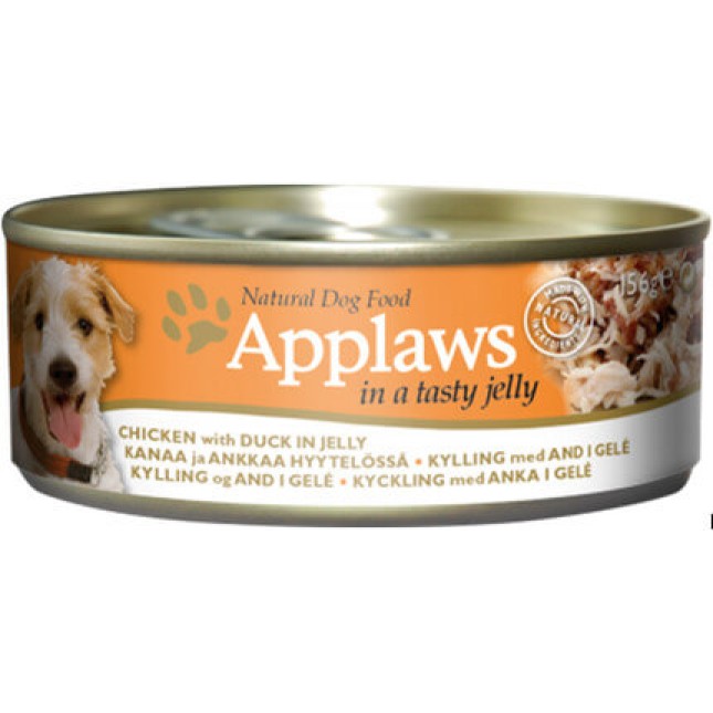 Applaws jelly dog  κοτόπουλο/πάπια 156gr