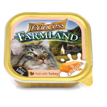 Princess Farmland Pate Turkey & Cheddar 100gr Princess Farmland Pate Turkey & Cheddar 100gr
