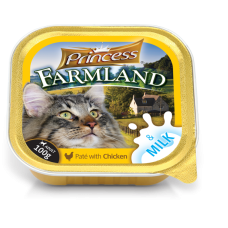 Princess Farmland Pate Chicken & Milk 100gr Princess Farmland Pate Chicken & Milk 100gr