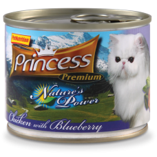 Princess Nature's Power Chicken & Blueberry 200gr