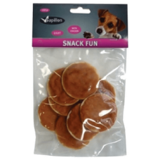 Papillon τσιπς με κοτόπουλο 6 cm - 100g Papillon τσιπς με κοτόπουλο 6 cm - 100g