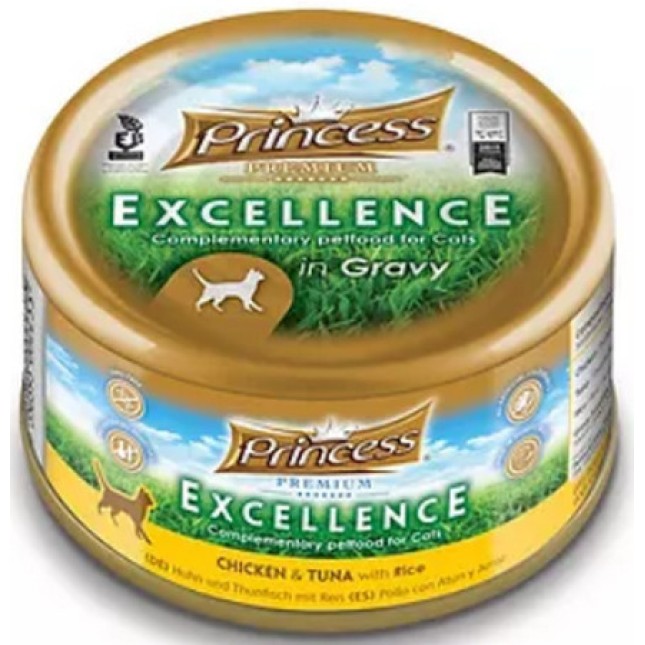 Princess κονσέρβα κοτόπουλο/τόνος/ρύζι 70g Princess κονσέρβα κοτόπουλο/τόνος/ρύζι 70g