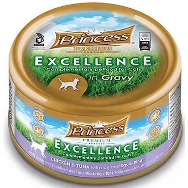 Princess κονσέρβα κοτόπουλο/τόνος/καλαμάρι 70g Princess κονσέρβα κοτόπουλο/τόνος/καλαμάρι 70g
